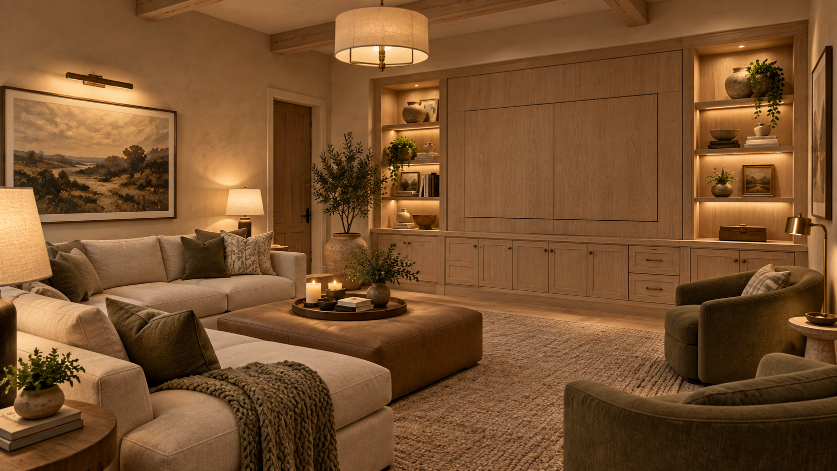 Media room rendering